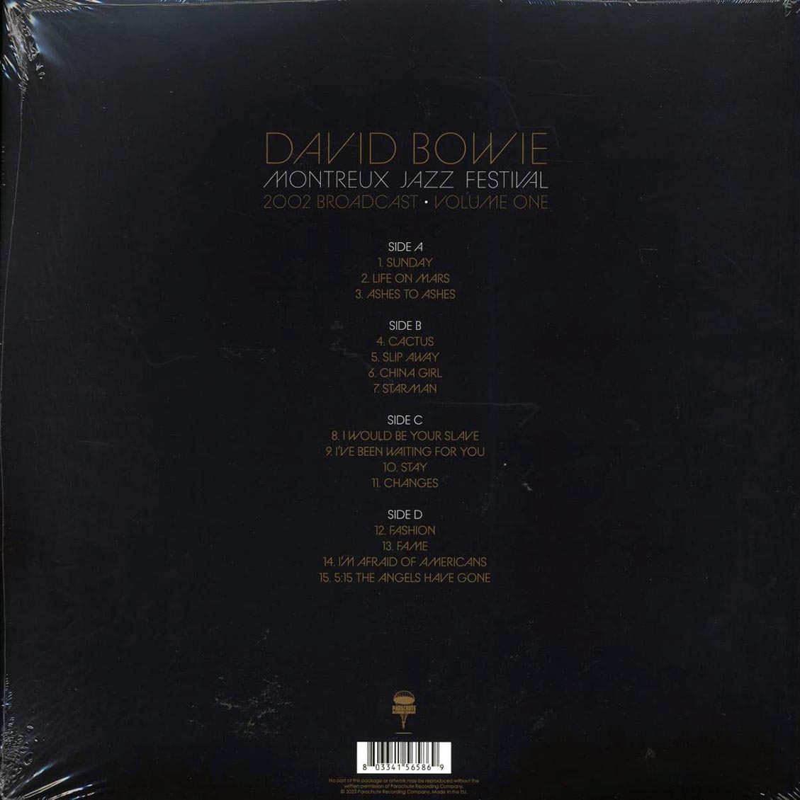 David Bowie - Montreux Jazz Festival Volume 1: 2002 Broadcast (2xLP)