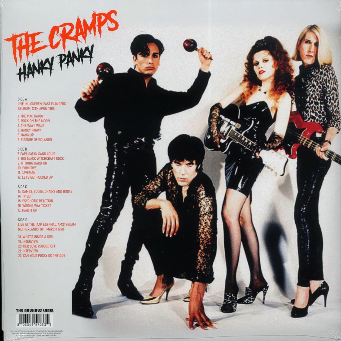 The Cramps - Hanky Panky: The Flanders Broadcast 1996 (ltd. ed.) (2xLP) (red vinyl)