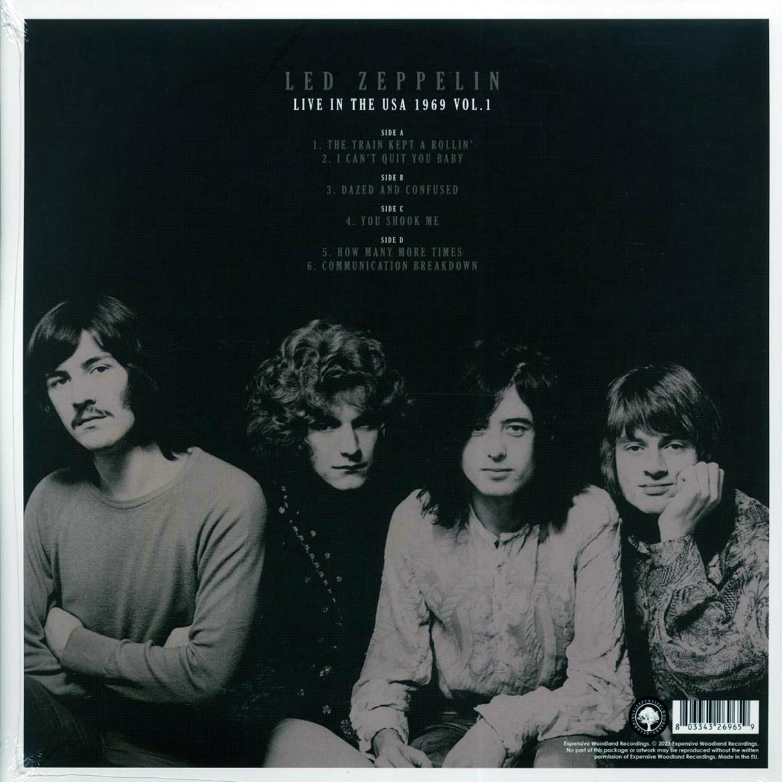 Led Zeppelin - Live In The USA 1969 Volume 1 (2xLP)