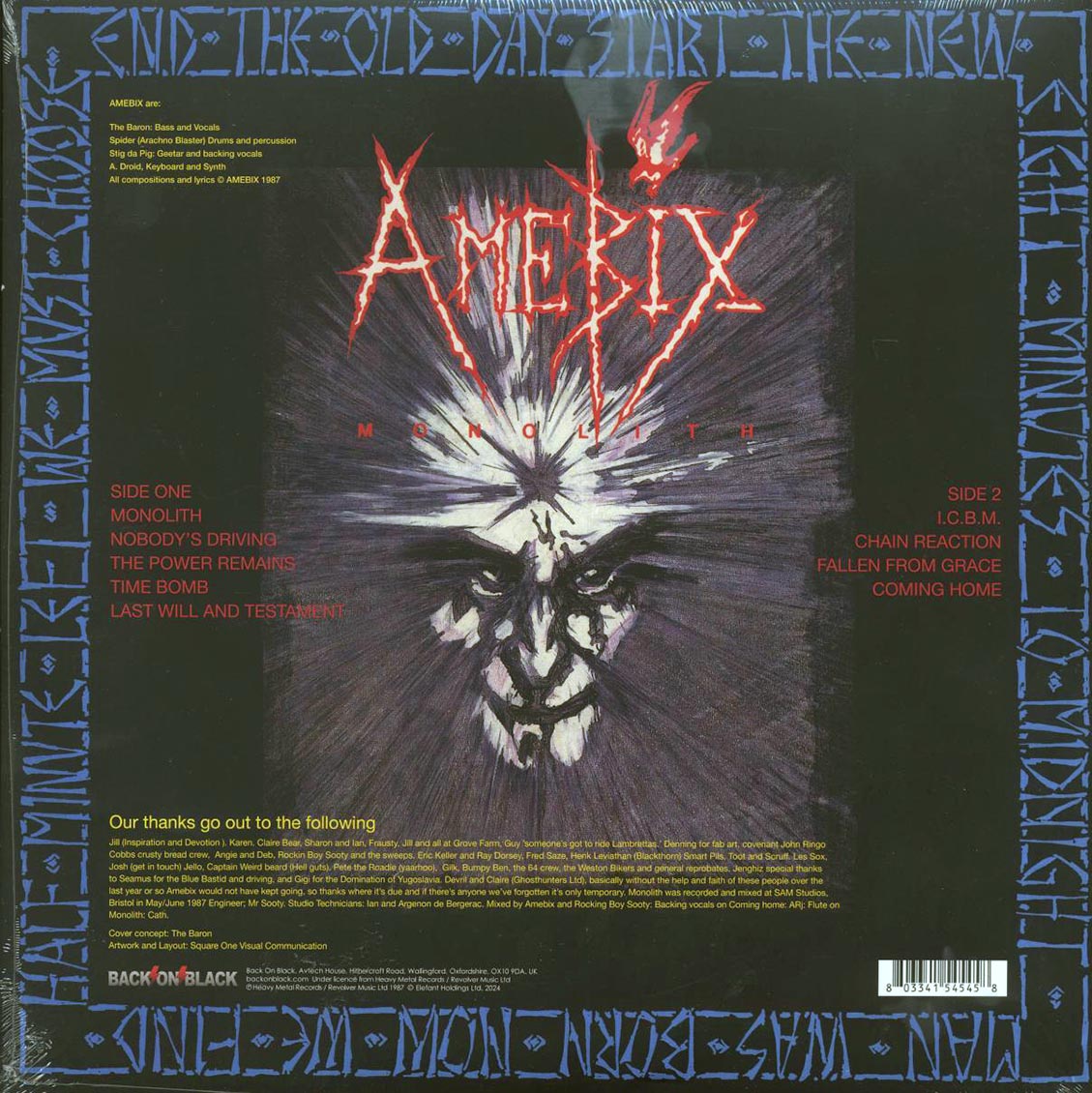 Amebix - Monolith (ltd. ed.) (red vinyl)