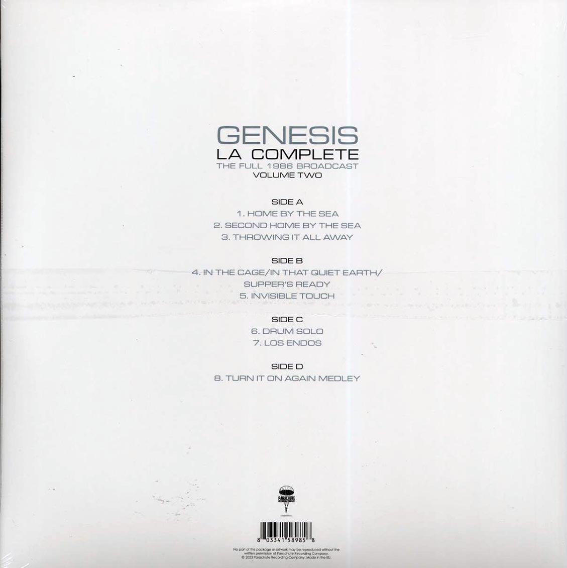 Genesis - LA Complete Volume 2: The Full 1986 Broadcast (2xLP)