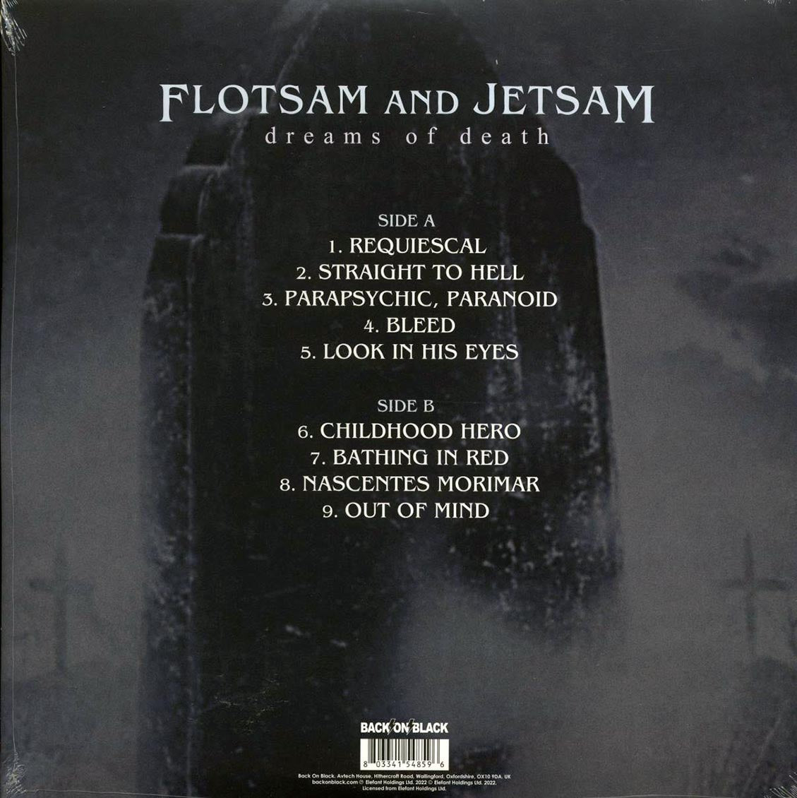 Flotsam & Jetsam - Dreams Of Death (ltd. ed.) (clear vinyl)