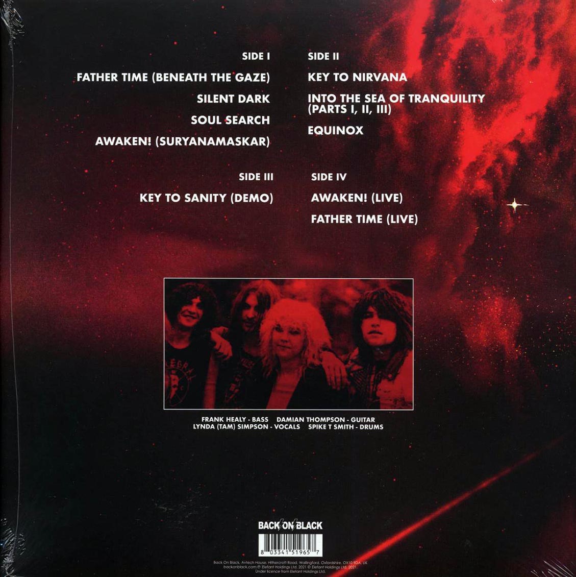 Sacrilege - Turn Back Trilobite (ltd. ed.) (2xLP) (clear/red splatter vinyl)
