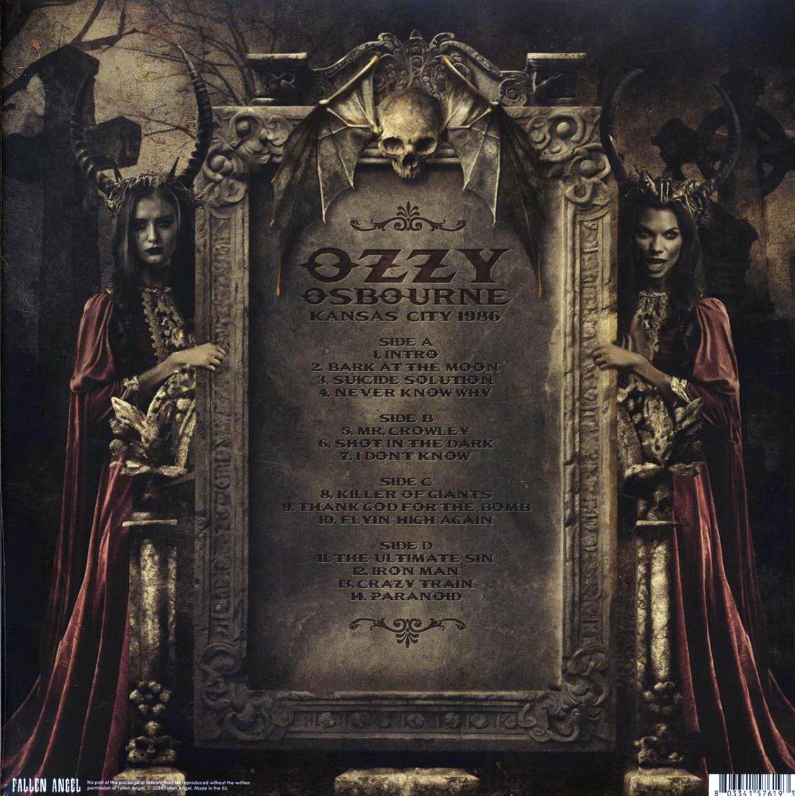 Ozzy Osbourne - Kansas City 1986: The Classic Missouri Broadcast (ltd. ed.) (2xLP) (white vinyl)