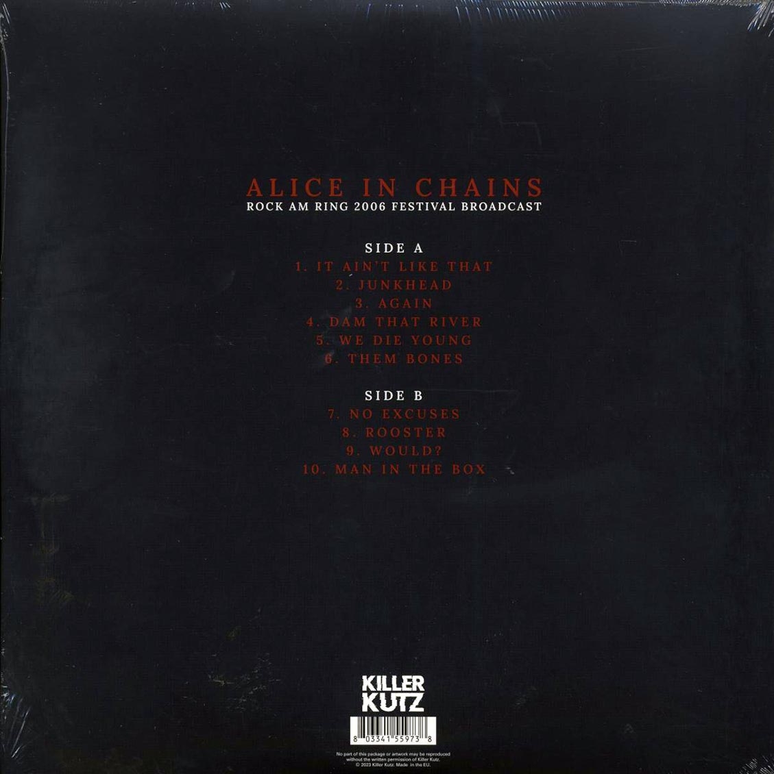 Alice In Chains - Rock AM Ring 2006 Festival Broadcast (ltd. ed.) (red vinyl)