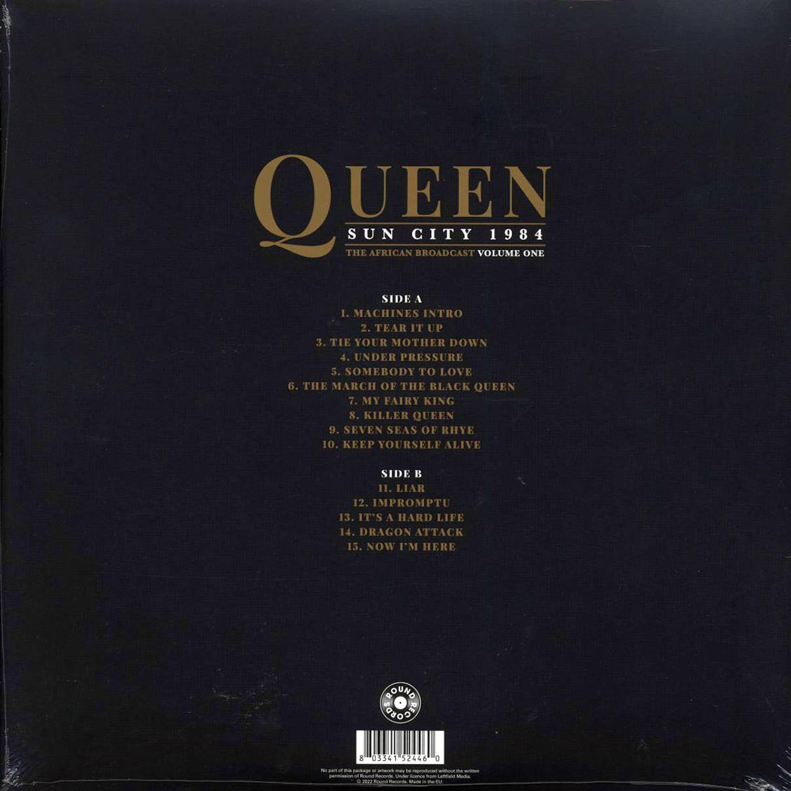 Queen - Sun City 1984 Volume 1: The African Broadcast