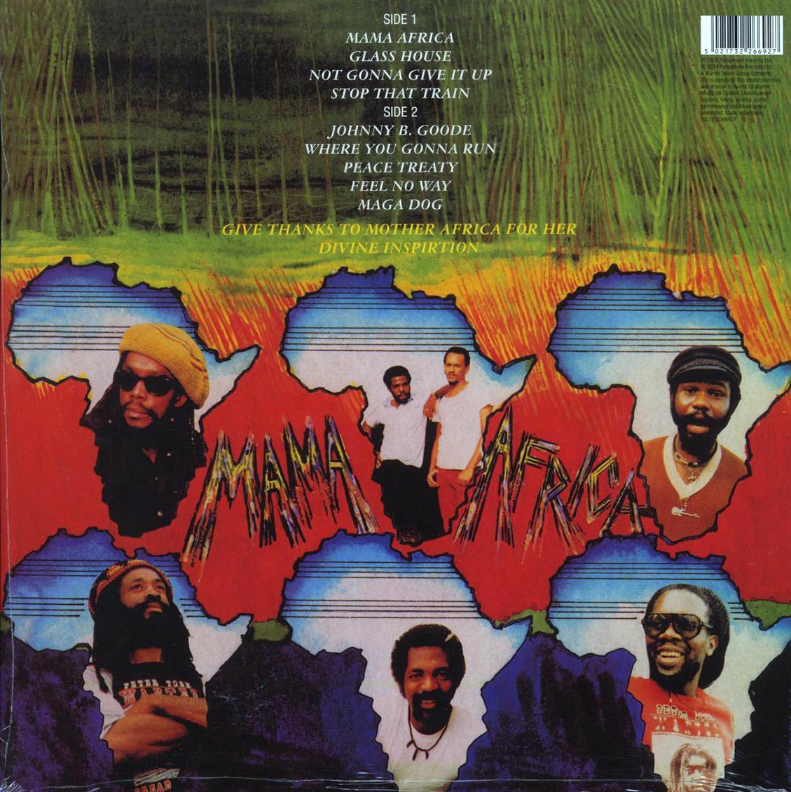 Peter Tosh - Mama Africa (ltd. ed.) (red vinyl)