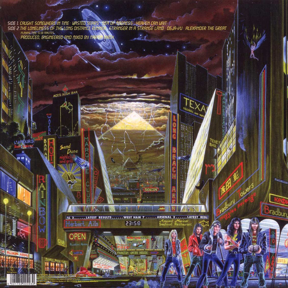 Iron Maiden - Somewhere In Time (ltd. ed.) (yellow vinyl) (remastered)