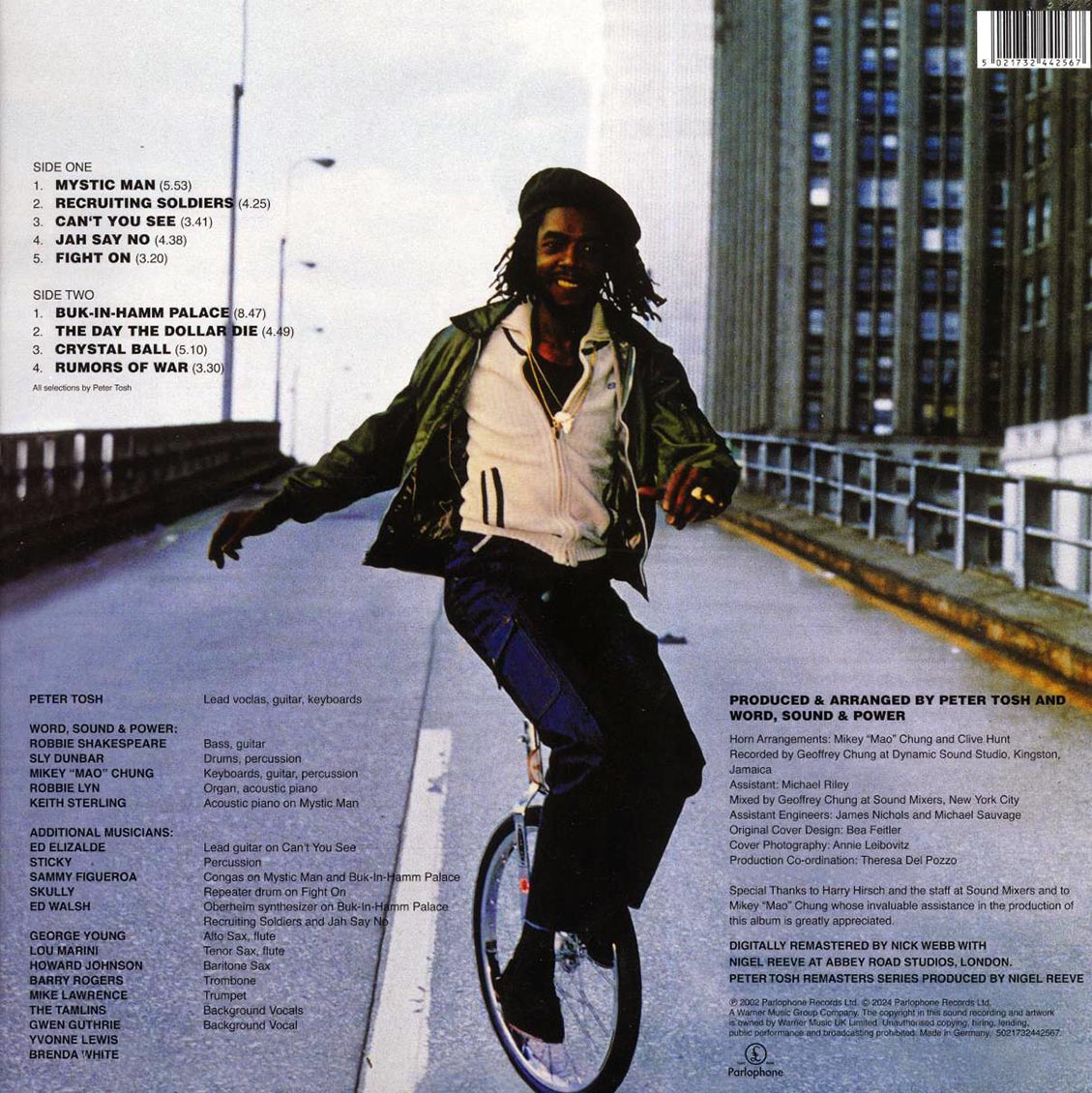 Peter Tosh - Mystic Man (ltd. ed.) (green vinyl) (remastered)
