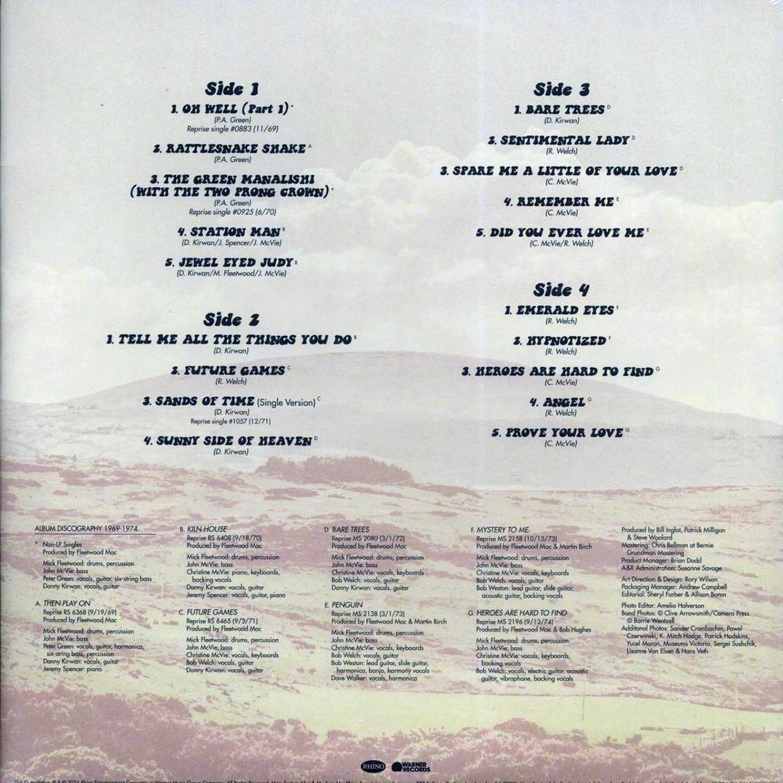 Fleetwood Mac - Best Of 1969-1974 (2xLP) (180g)