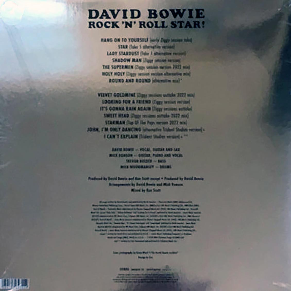 David Bowie - Rock 'N' Roll Star!