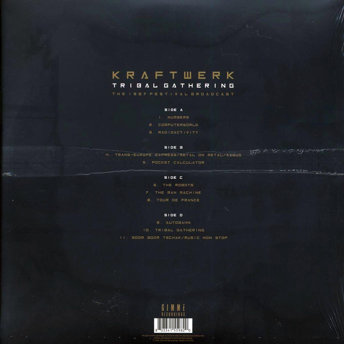 Kraftwerk - Tribal Gathering: The 1997 Festival Broadcast (2xLP)