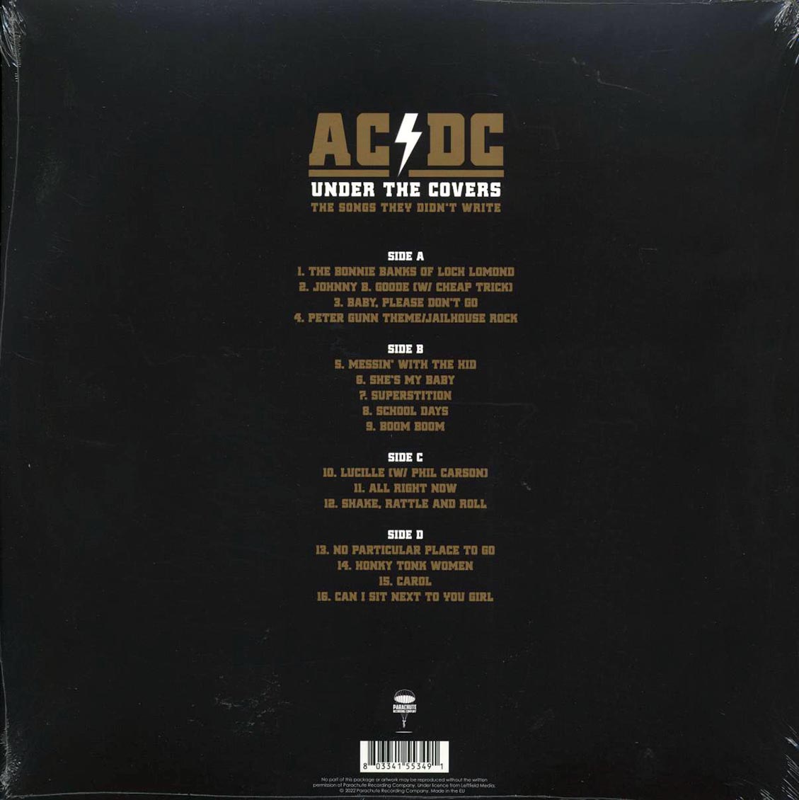 AC/DC - Under The Covers: The Songs They Didn't Write (ltd. ed.) (2xLP) (clear vinyl)