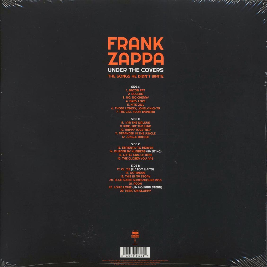 Frank Zappa - Under The Covers: The Songs He Didnt' Write (2xLP)