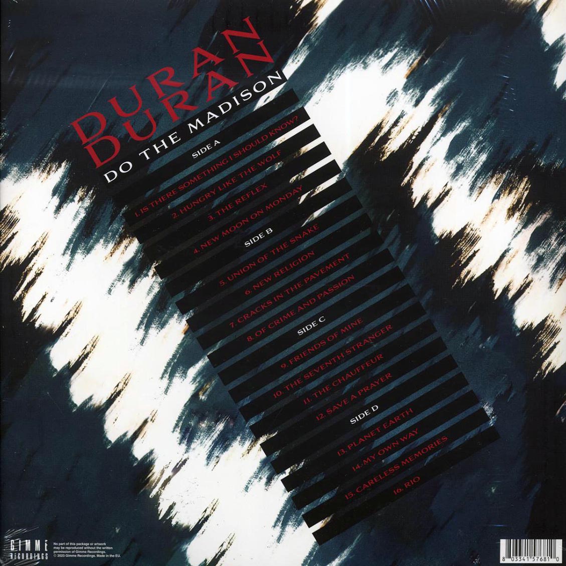 Duran Duran - Do The Madison: Madison Square Garden 1984 (ltd. ed.) (2xLP) (clear vinyl)