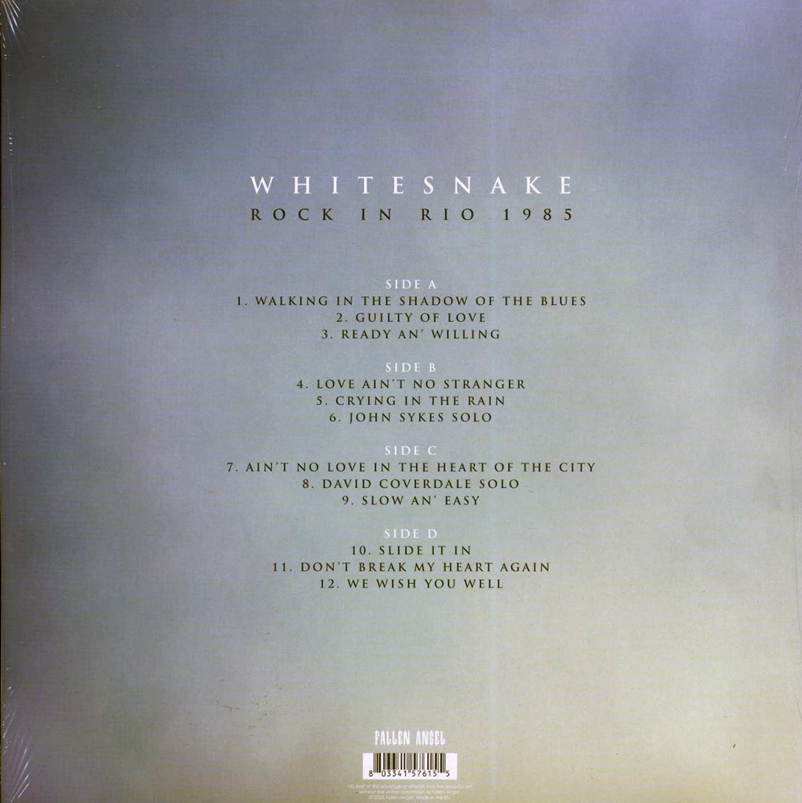 Whitesnake - Rock In Rio 1985 (2xLP)