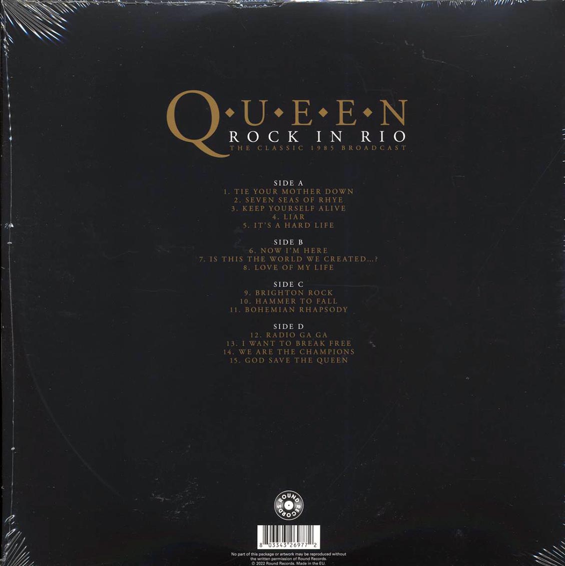 Queen - Rock In Rio: The Classic 1985 Broadcast (ltd. ed.) (2xLP) (clear vinyl)