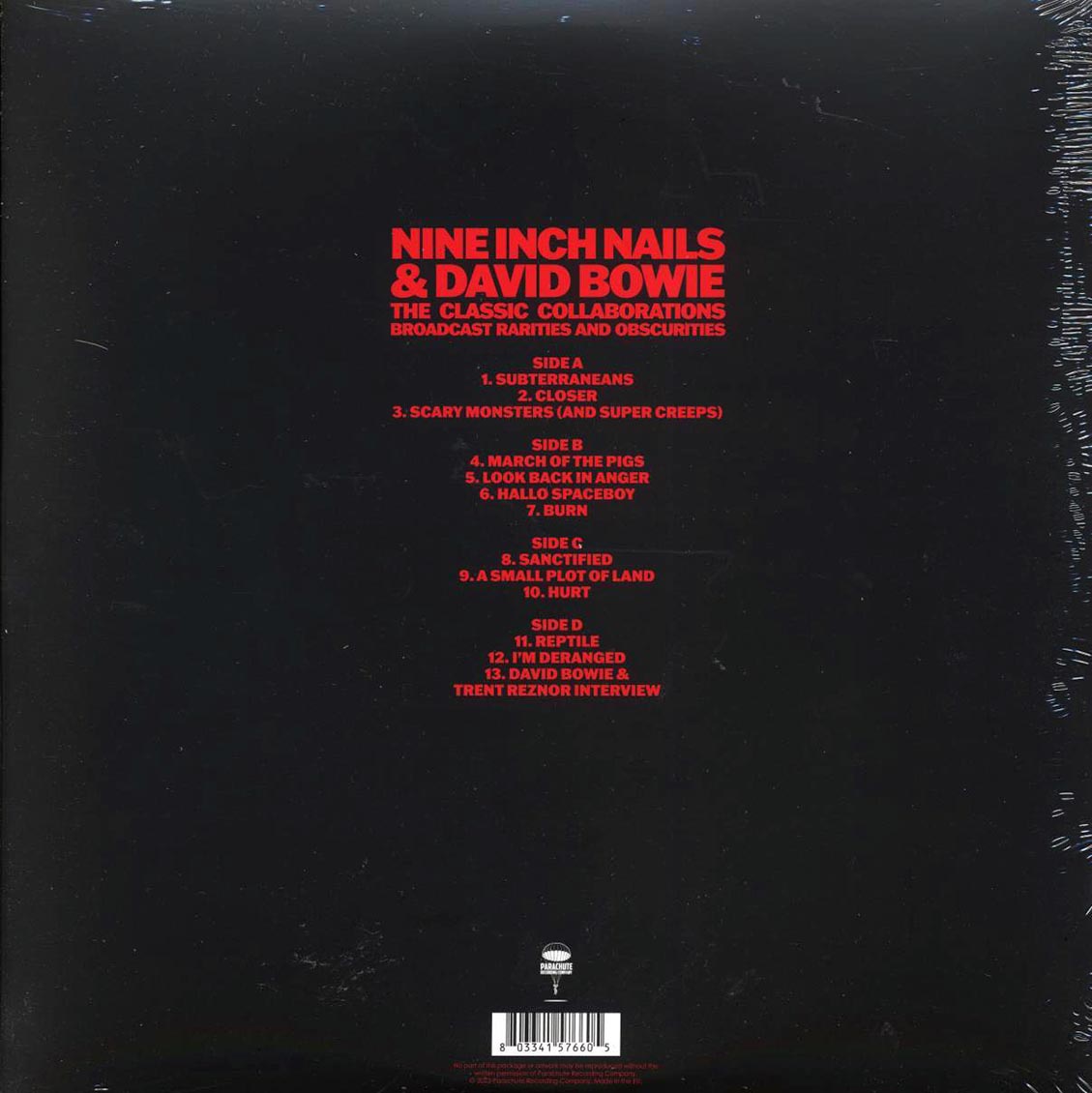Nine Inch Nails, David Bowie - The Classic Collaborations: Broadcast Rarities And Obscurities (2xLP)
