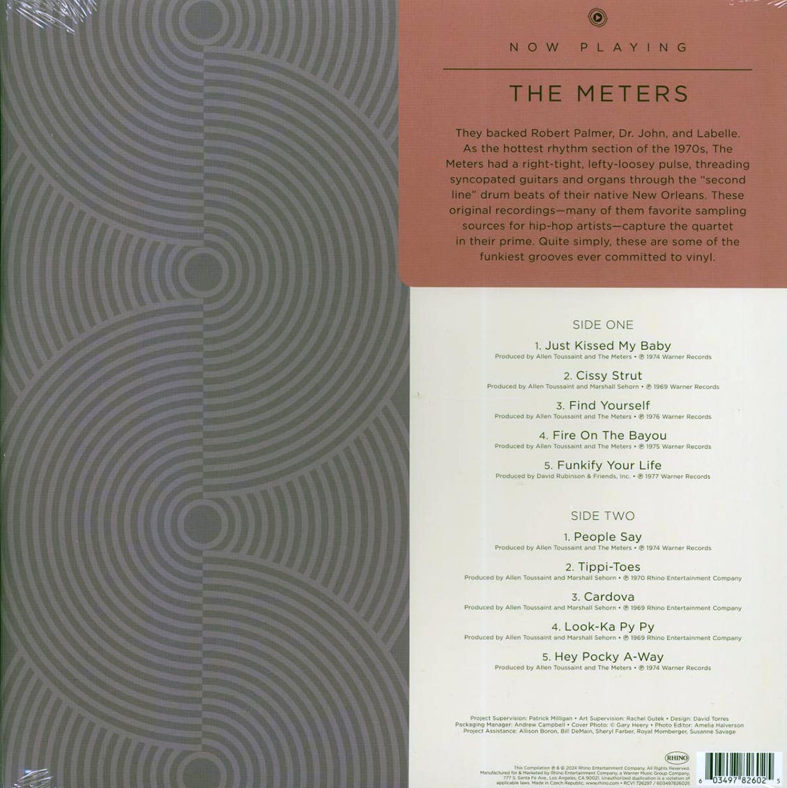 The Meters - Now Playing (ltd. ed.) (black ice vinyl)