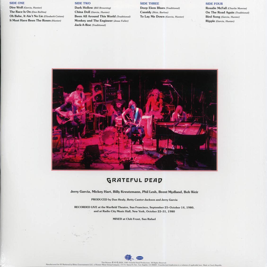 Grateful Dead - Reckoning (2xLP)