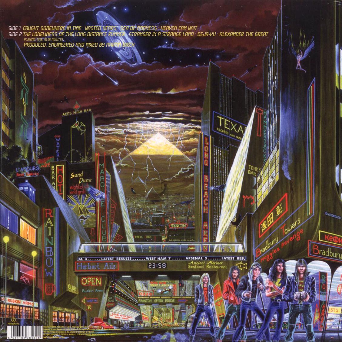 Iron Maiden - Somewhere In Time (remastered)