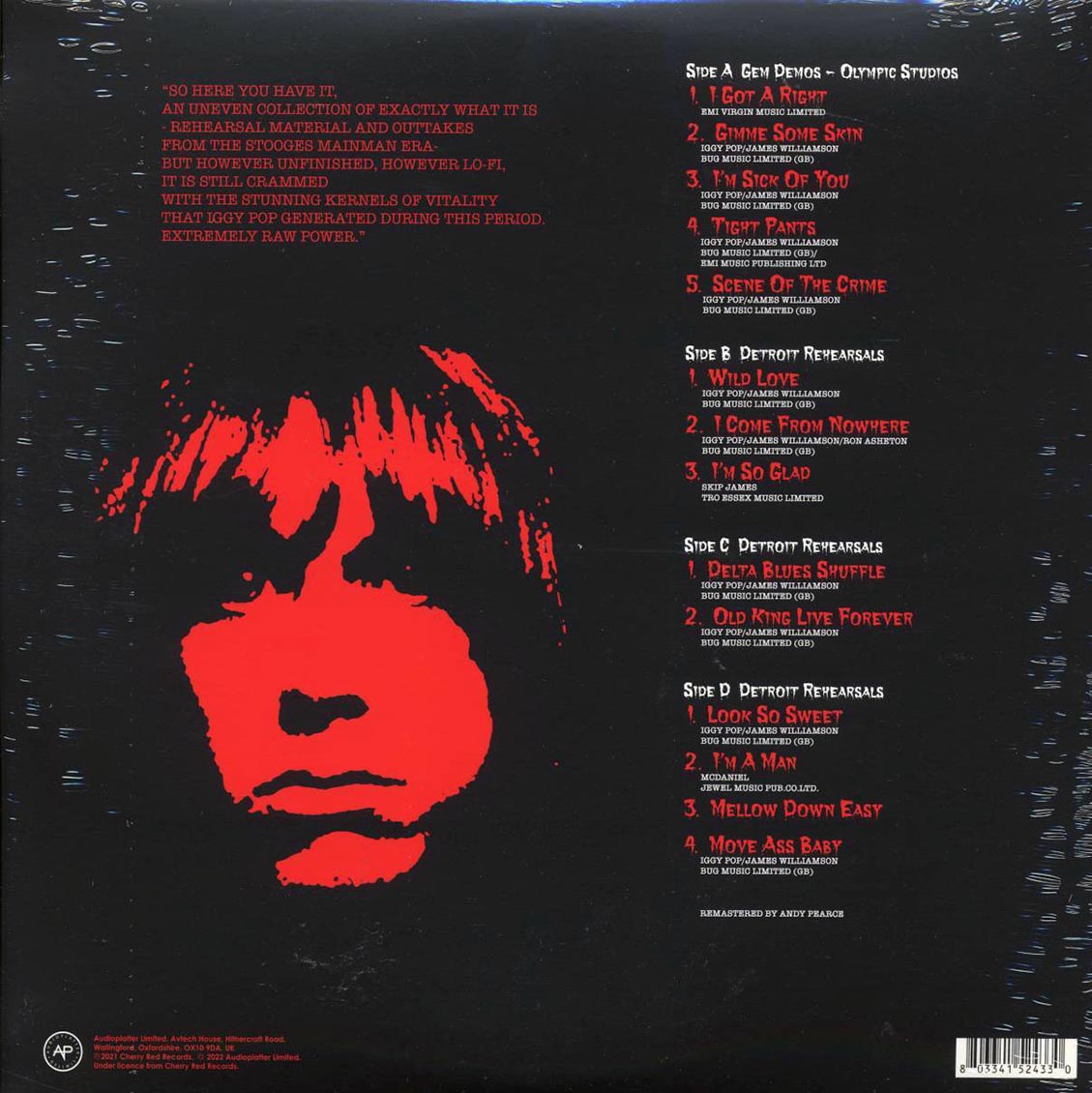 Iggy & The Stooges - Move Ass Baby: Live 1972-1973 (2xLP)