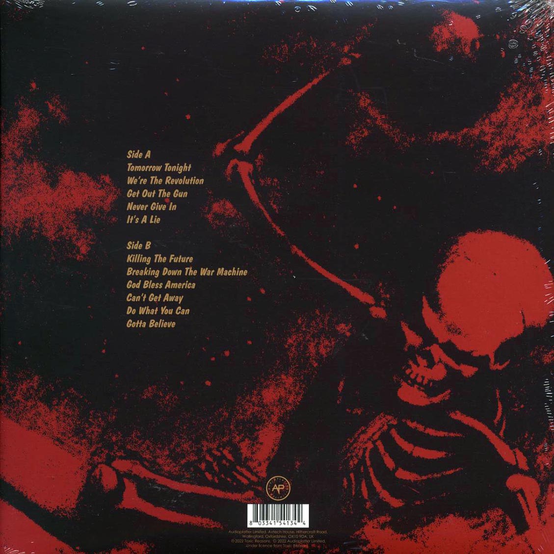 Toxic Reasons - Bullets For You (ltd. ed.) (red vinyl)