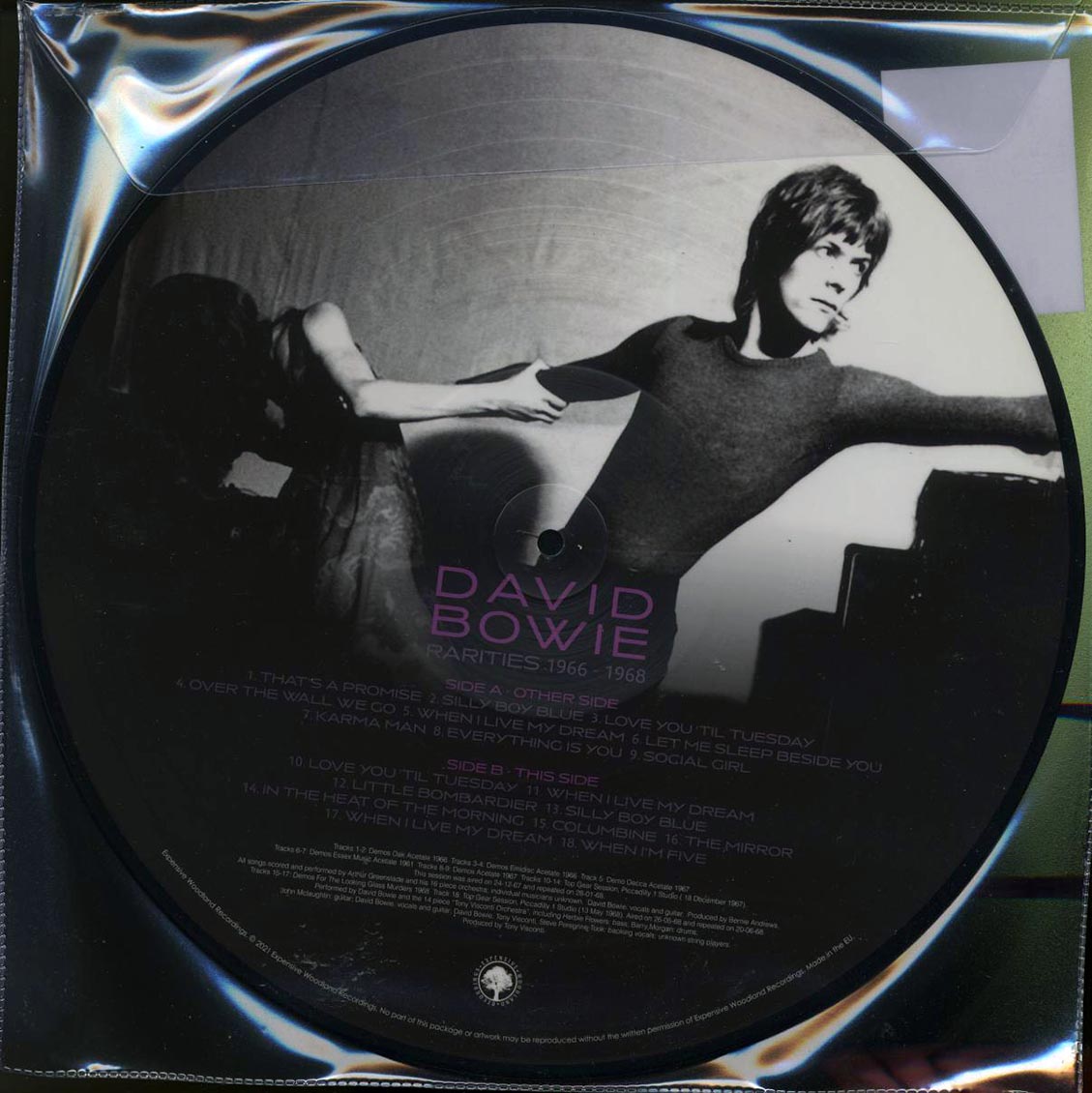 David Bowie - Rarities 1966-1968: Demos And Top Gear Sessions (picture disc)