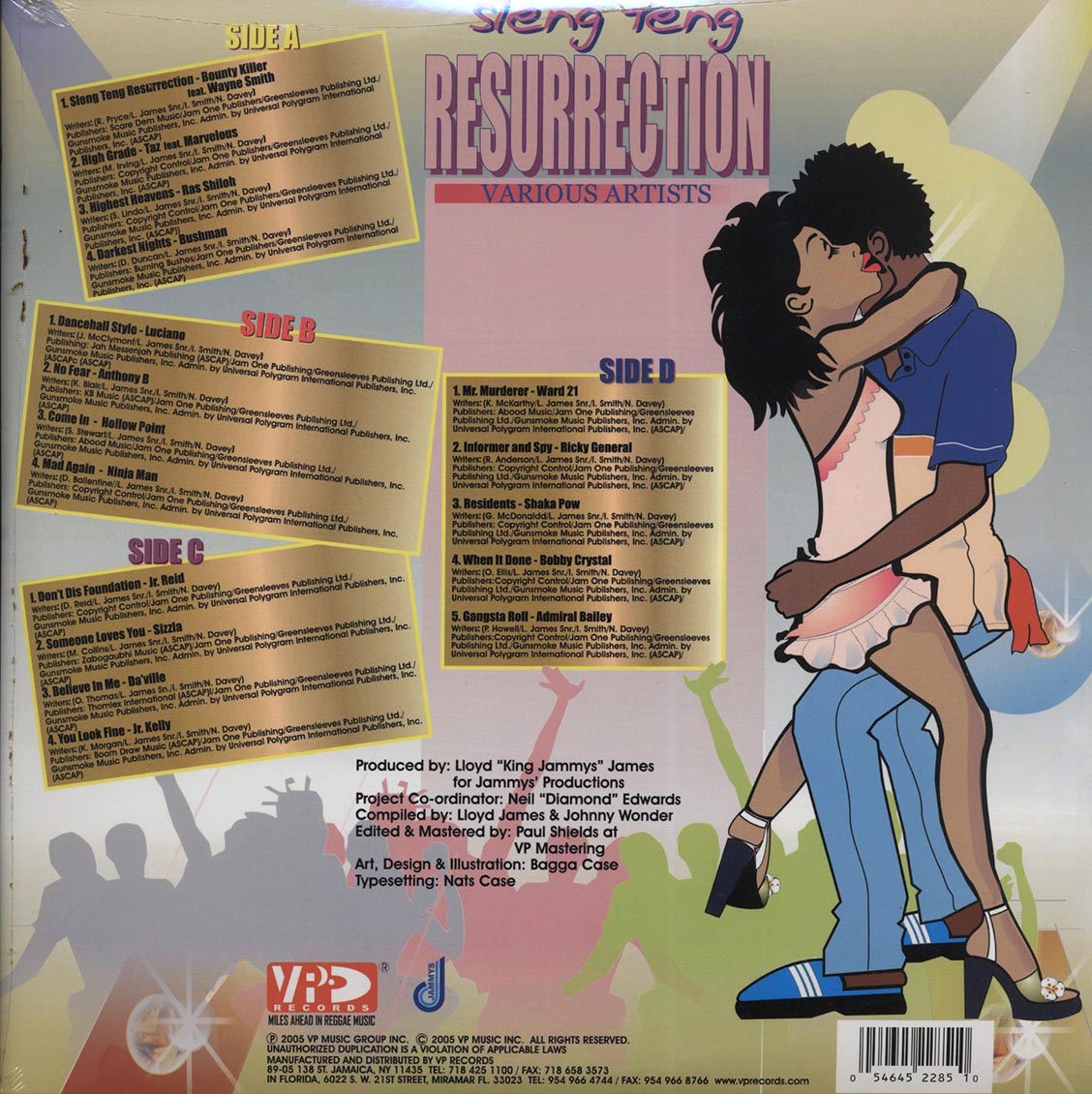 Jr. Reid, Ras Shiloh, Bushman, Etc. - Riddim Driven: Sleng Teng Resurrection (rhythm: "Sleng Teng") (2xLP)