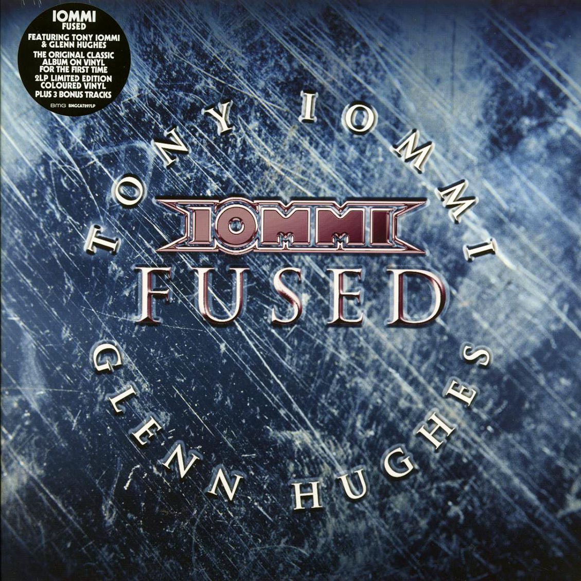 Tony Iommi, Glenn Hughes - Fused (+3 bonus tracks) (ltd. ed.) (2xLP) (cobalt vinyl)