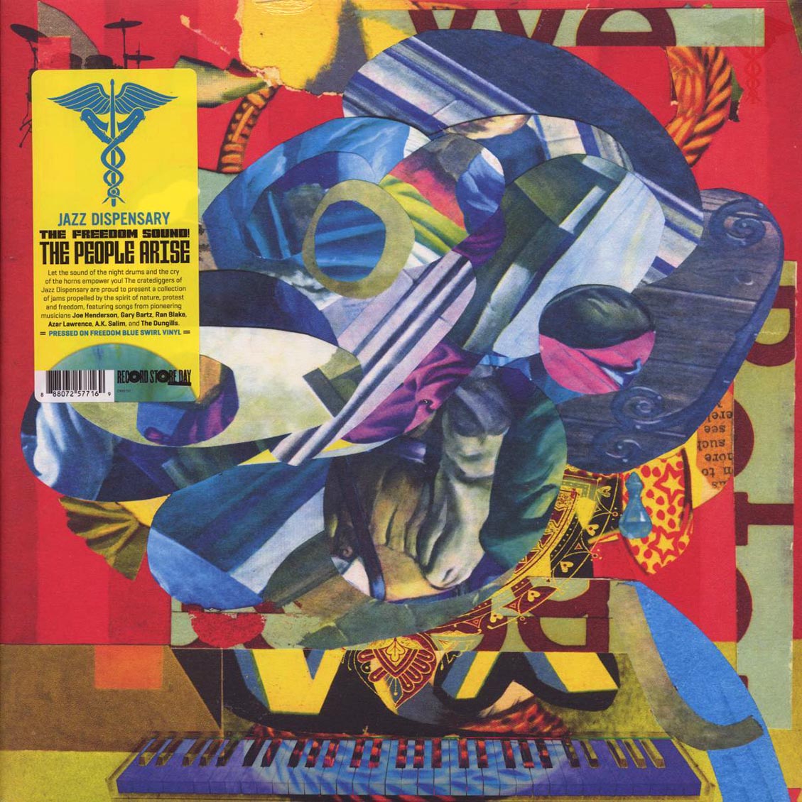 Joe Henderson, Gary Bartz Quintet, Azar Lawrence, Etc. - The Freedom Sound: The People Arise (RSD 2024) (blue/yellow swirl vinyl)