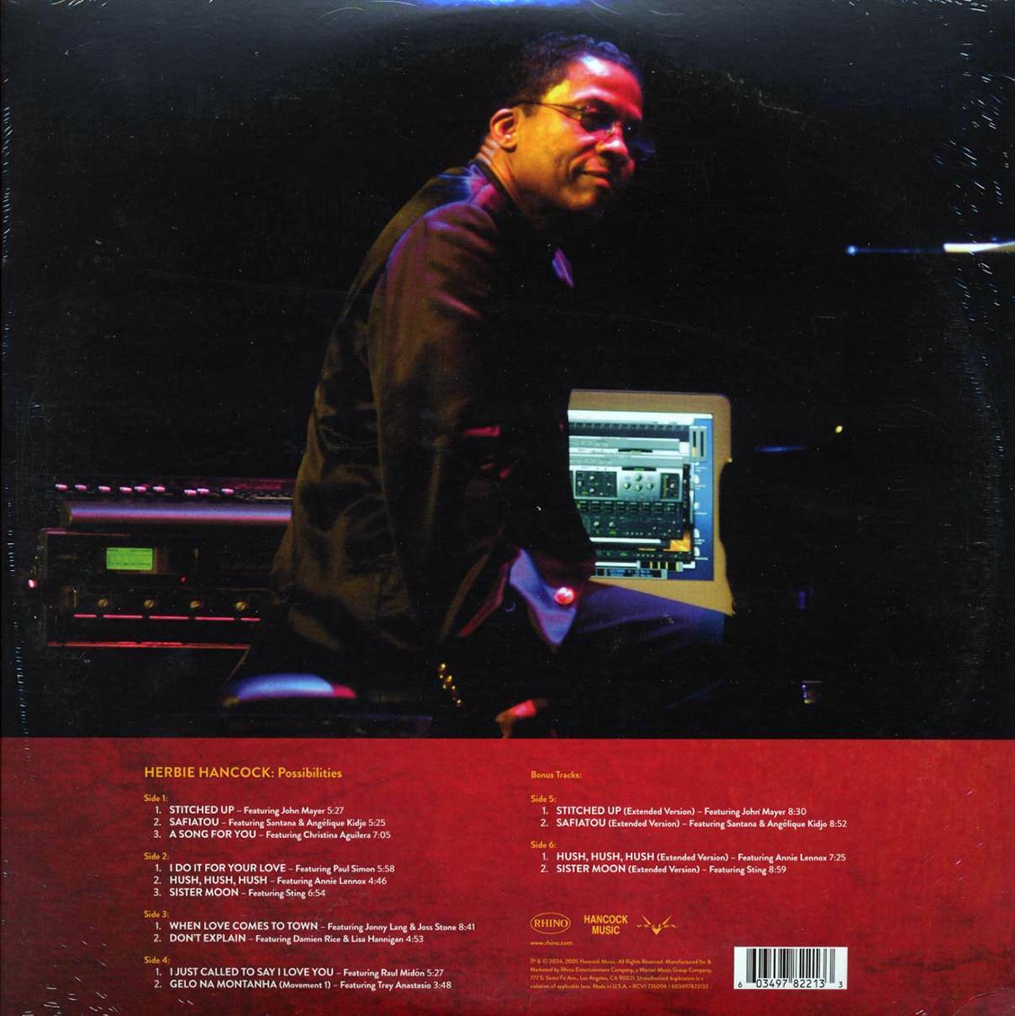 Herbie Hancock - Possibilities (+4 bonus tracks) (RSD 2024) (3xLP) (ruby vinyl) (remastered)