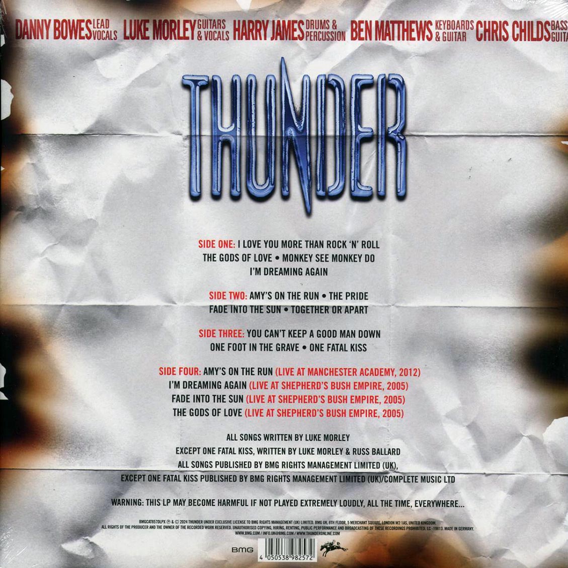 Thunder - The Magnificent Seventh! (+4 bonus tracks) (2xLP) (blue/orange vinyl)