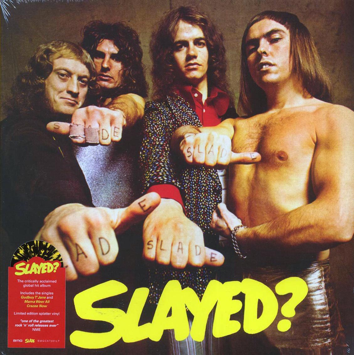 Slade - Slayed? (yellow/black splatter vinyl)