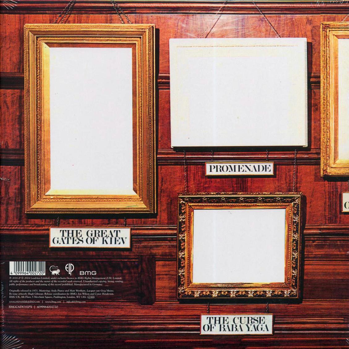 Emerson, Lake & Palmer - Pictures At The Exhibition (RSD 2024) (ltd. ed.) (remastered) (picture disc)