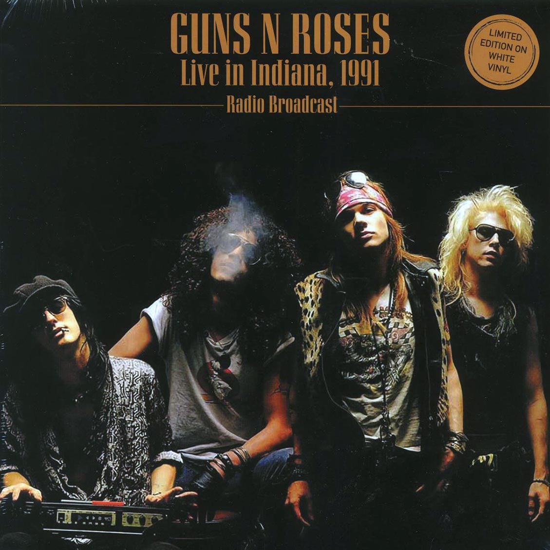 Guns N' Roses - Live In Indiana, 1991 (white vinyl)