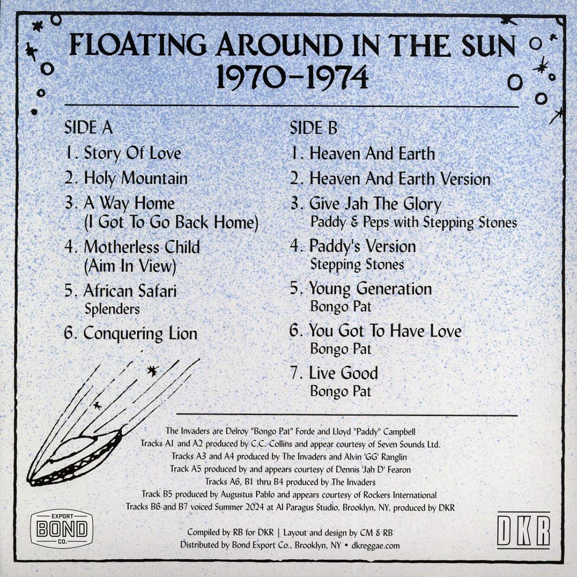 Invaders - Floating Around The Sun: 1970-1974