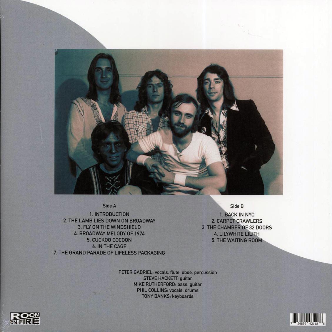Genesis - The Shrine Auditorium, Los Angeles 24 January 1975: King Biscuit Flower Hour (grey vinyl)