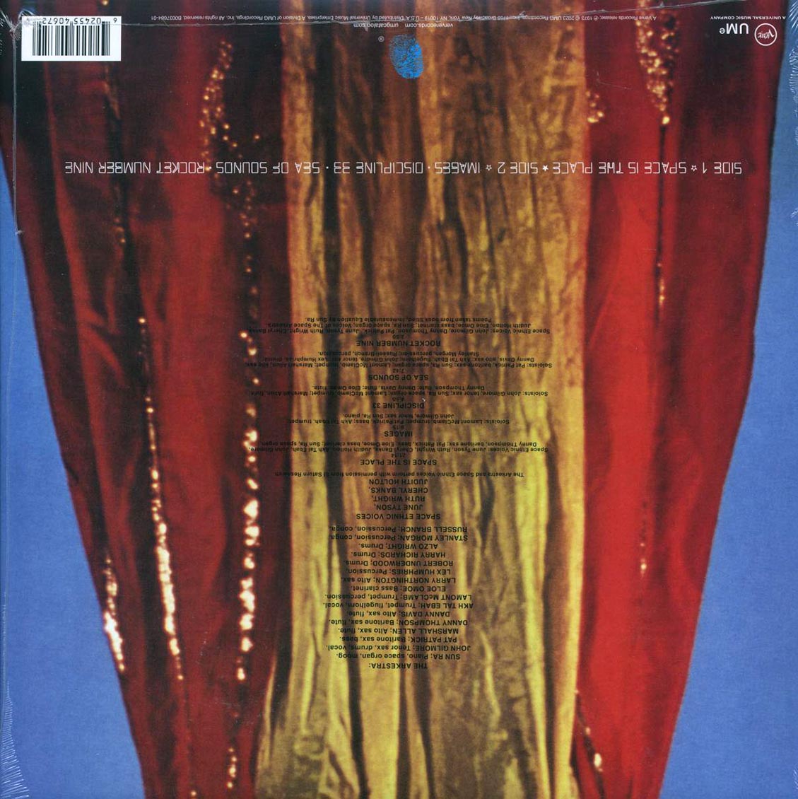 Sun Ra & The Intergalactic Infantry Orchestra - Space Is The Place (180g) (audiophile)