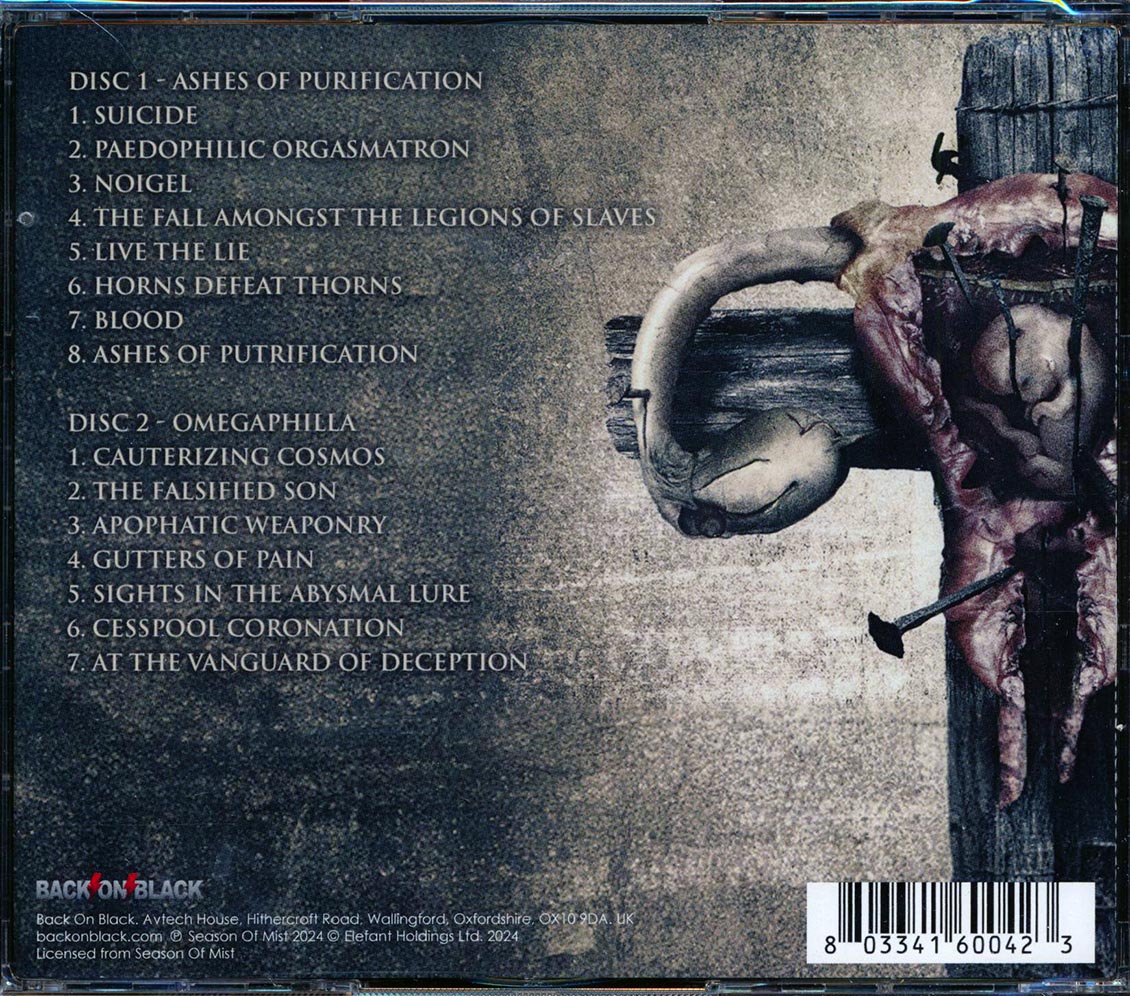 Merrimack - Ashes Of Purification + Omegaphilia (2 albums on 2 CDs) (2xCD)