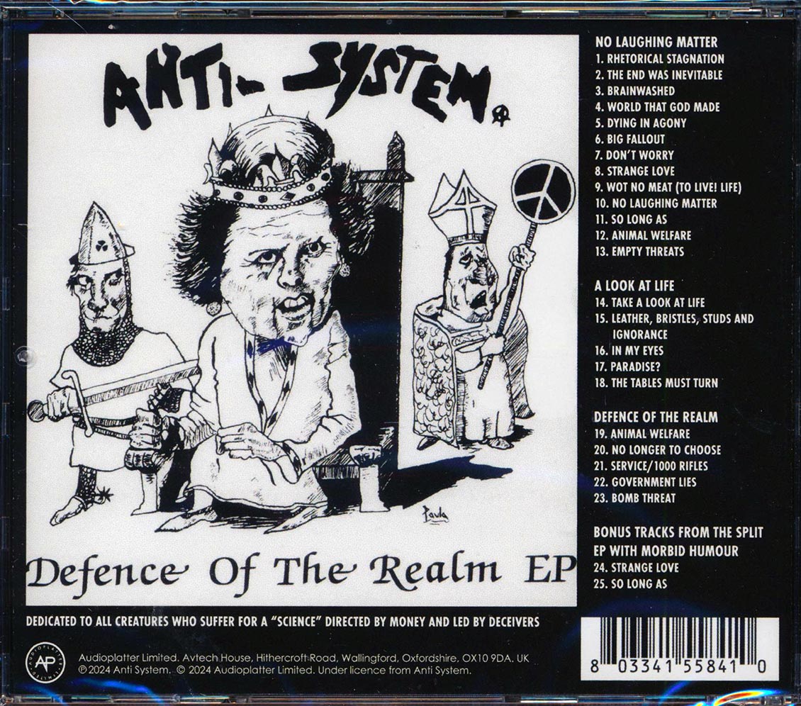 Anti-System - No Laughing Matter: Discography (25 tracks)