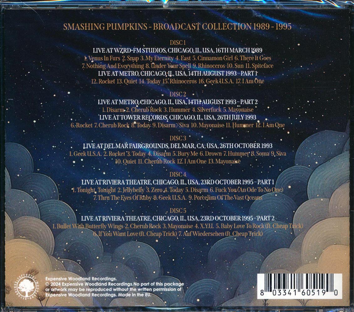 Smashing Pumpkins - The Broadcast Collection 1989-1995 (58 tracks) (4xCD)