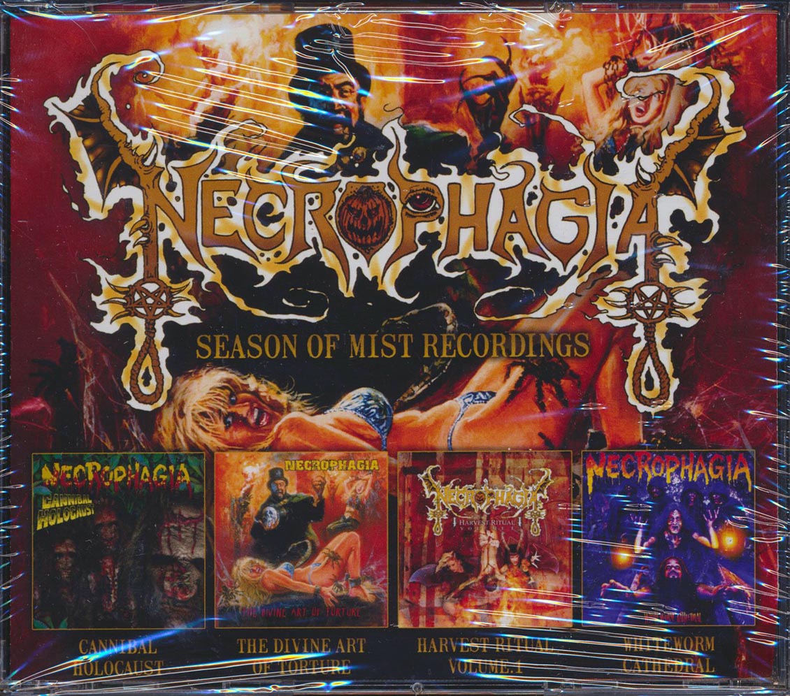 Necrophagia - Season Of Mist Recordings (38 tracks) (4xCD)