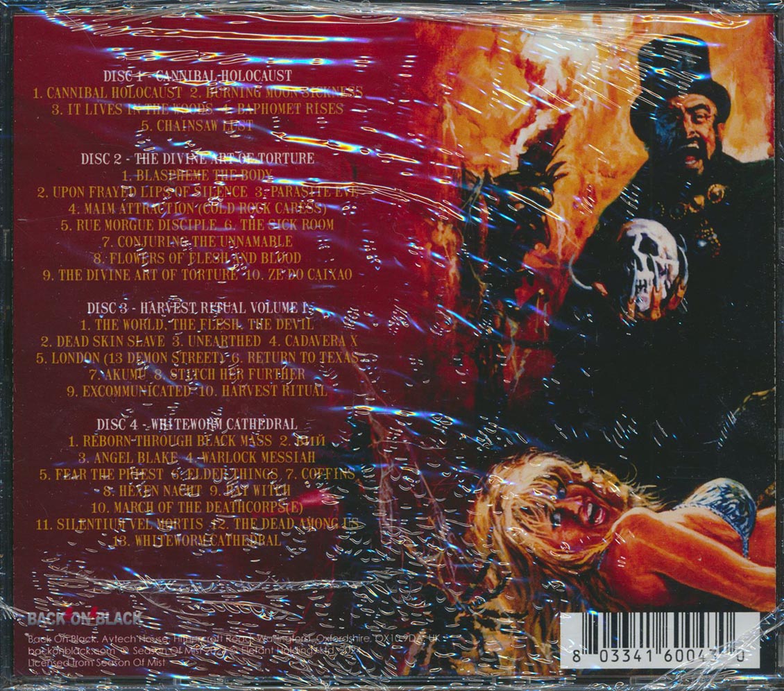Necrophagia - Season Of Mist Recordings (38 tracks) (4xCD)