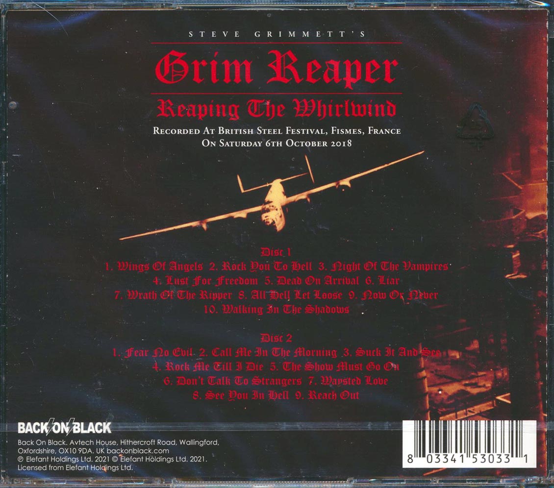 Grim Reaper - Reaping The Whirlwind (2xCD)