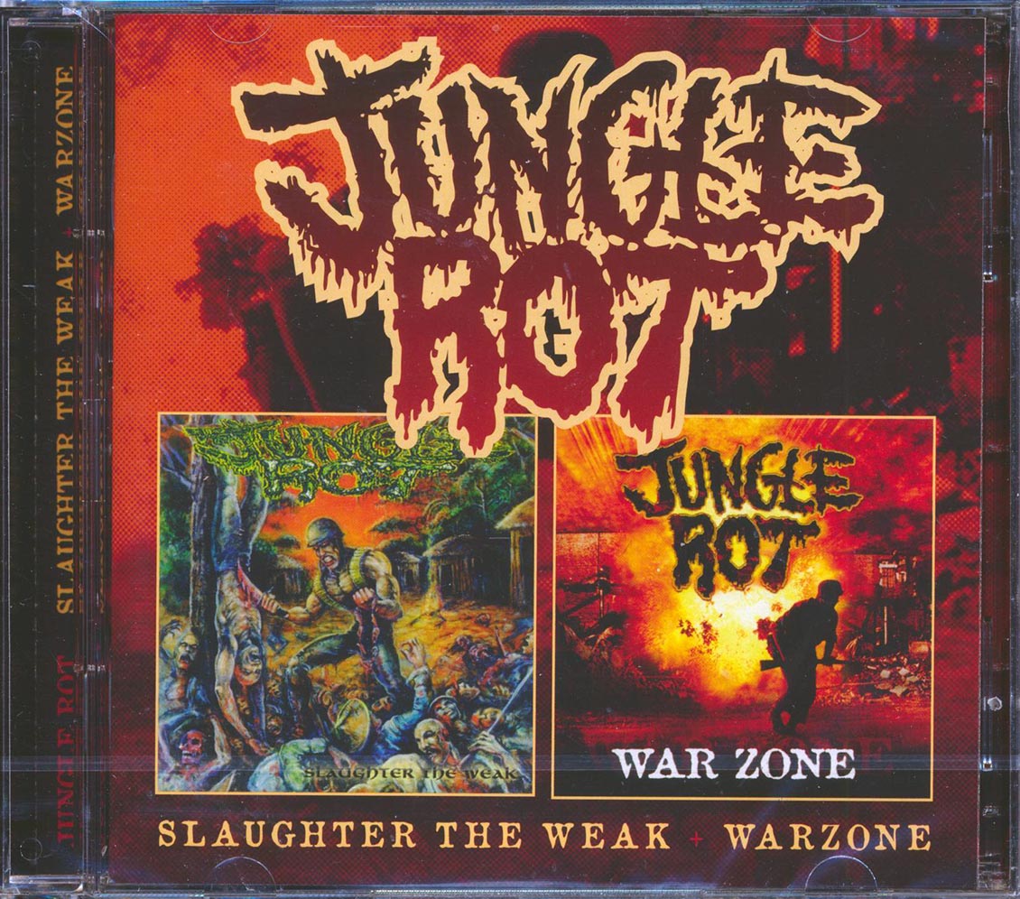 Jungle Rot - Slaughter The Weak + War Zone (21 tracks) (2xCD)