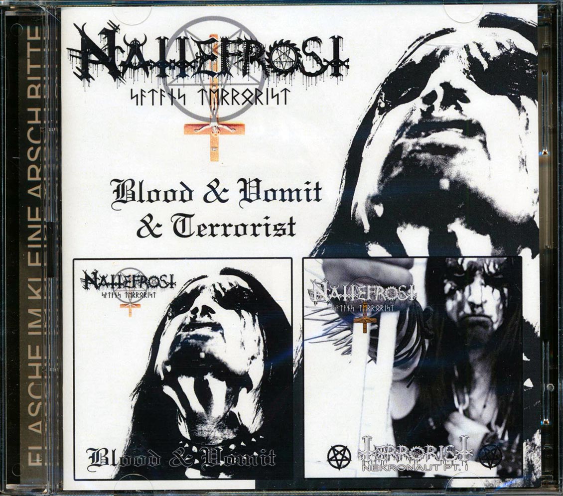 Nattefrost - Blood & Vomit + Terrorist (2 albums on 2 CDs) (24 tracks) (2xCD)