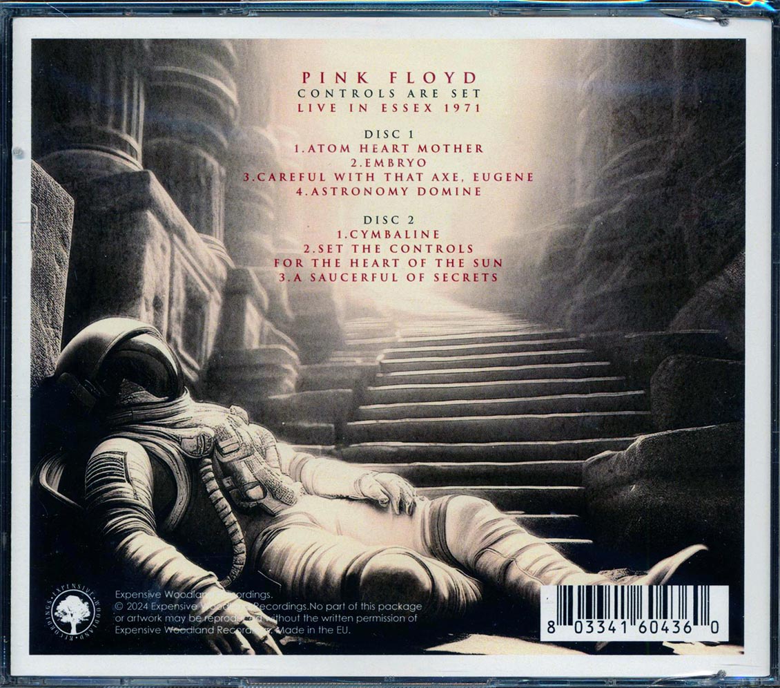 Pink Floyd - Controls Are Set: Live In Essex 1971 (2xCD)