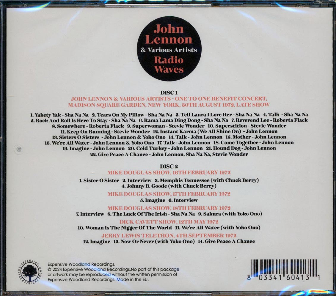 John Lennon, Various - Radio Waves (36 tracks) (2xCD)