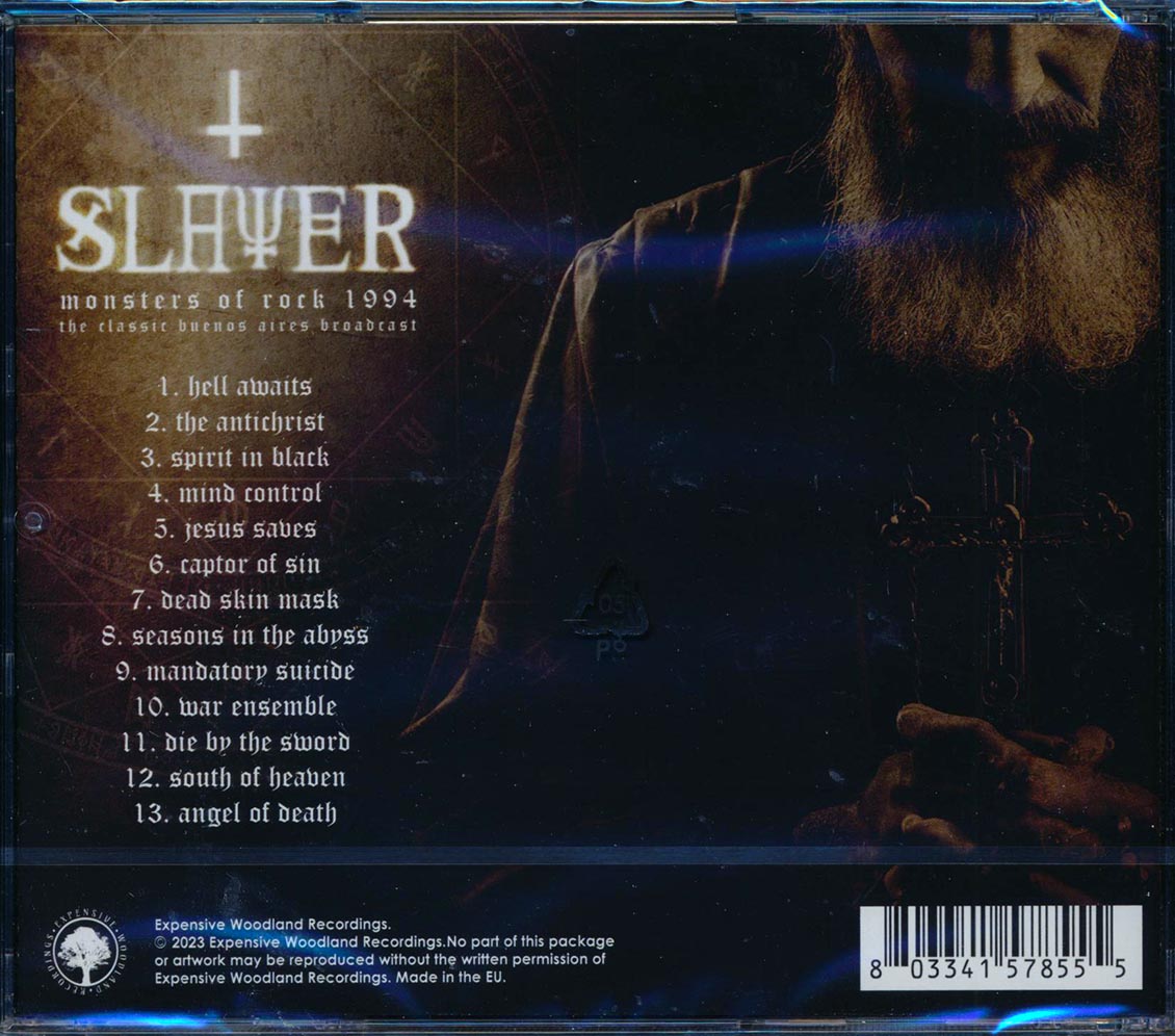 Slayer - Monsters Of Rock 1994